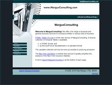 Tablet Screenshot of margusconsulting.com